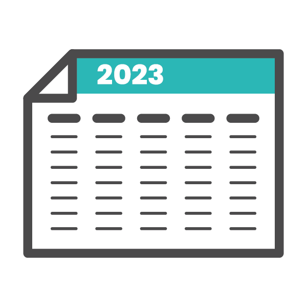 planery roczne 2023